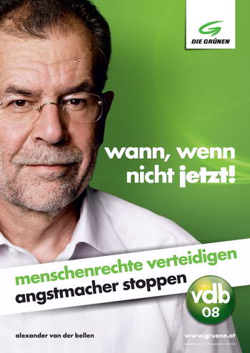 Wahlplakat Grne NR 2008