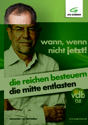 Wahlplakat Grne NR 2008